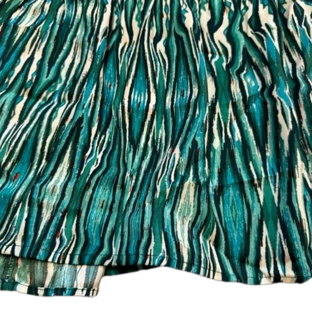 CV by Cynthia Vincent Maxi SunDress
Multi Blue Size XS Tie at back NEW - Picture 8 of 9